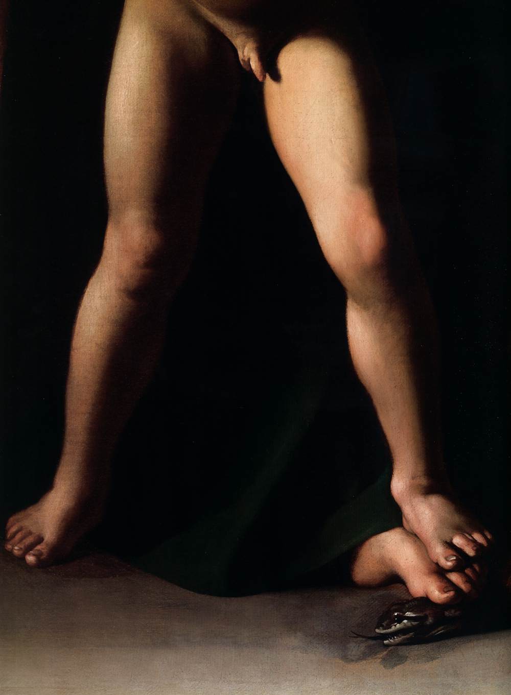 Madonna dei Palafrenieri (detail)