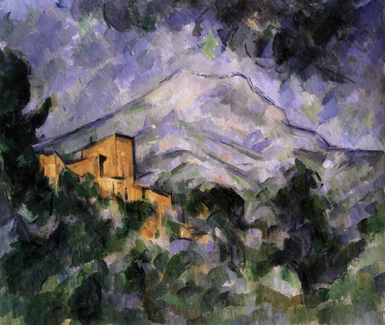 Mont Sainte-Victoire et le Château Noir
